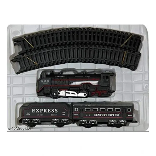 Plastic Amazing Musical Classic Toy Train 13Pcs Toy Set (Multicolor) - Image 3