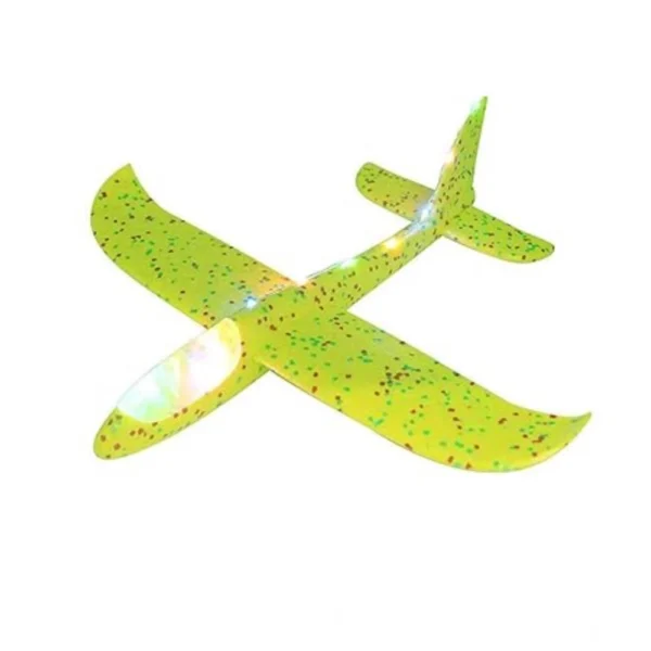Plastic 3D Throw Foam Plane Aeroplane Gliders, Flying Aircraft Pack Of 1 (Multicolor ) - Image 2