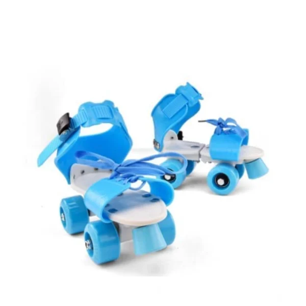 Plastic Roller Adjustable Inline Skating Shoes For Sport (Multicolor ) - Image 4