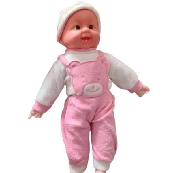 Plastic Happy Baby Laughing Musical Boy Doll With Touch Sensors - Sound Ideal Gift For Kids (Multicolor ) - Image 4