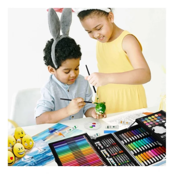 Plastic Deluxe Art Set Box 145Pcs (Multicolor) - Image 3