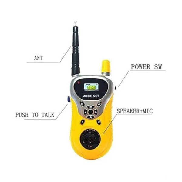 Plastic Walkie Talkie For Kids 2 Way Radio Toy (Multicolor ) - Image 4