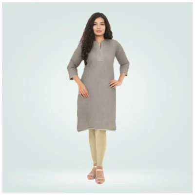 Women's Cotton Blended Solid Shimmer Ankle leggings (New Skin)