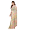 Generic Women's Small Lace Georgette Printed Ready-to-Wear Saree With Unstitched Blouse 5.5 Mtr (Green)