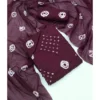 Women's Chanderi Cotton Printed Unstitched Salwar Suit Material With Dupatta 2.3Mtrs (Wine) - Image 2