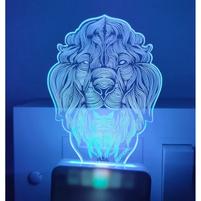 Big Lion AC Adapter Night Lamp