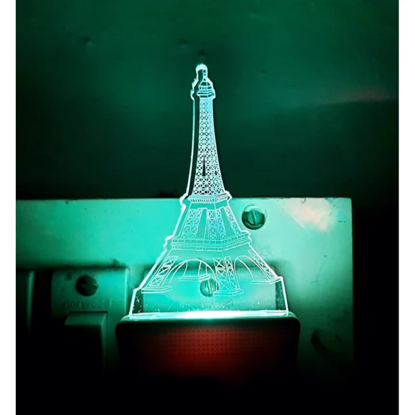 Eiffel tower AC Adapter Night Lamp - Image 2