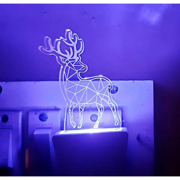 Deer AC Adapter Night Lamp - Image 2