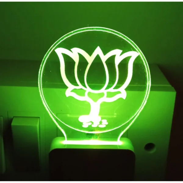 BJP AC Adapter Night Lamp - Image 3