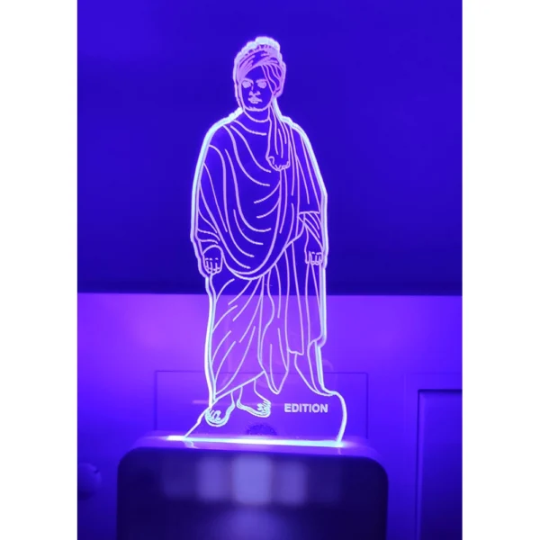 Vivekanandha Statue AC Adapter Night Lamp - Image 2