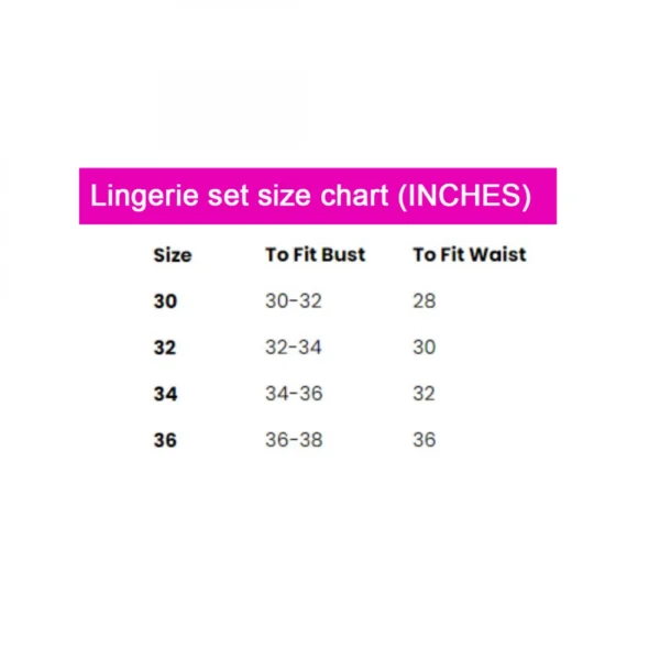 Women's Lace Special Moment Tanga Lingerie Bra Panty Set (Red) - Image 3