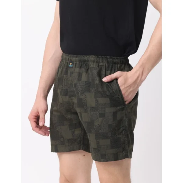 Pack_of_2 Men's Polycotton Printed Boxer Shorts (Multicolor) - Image 4