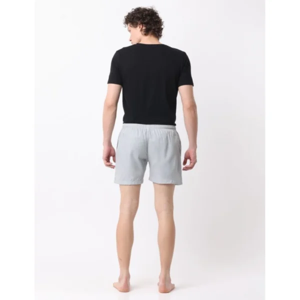 Pack_of_2 Men's Polycotton Solid Boxer Shorts (Multicolor) - Image 3