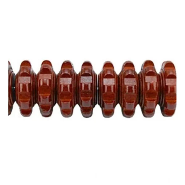 Wood Massager Muscle Relief Roller Tool (Multicolor) - Image 2