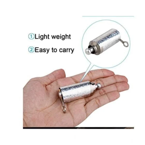 Metal Rod Magic Stick Silver Appearing Cane Metal Steel Stick (Silver) - Image 2
