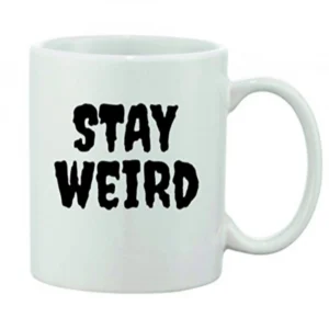 Printed Ceramic Coffee Mug - 1 Pieces, White, 11oz - Image 2