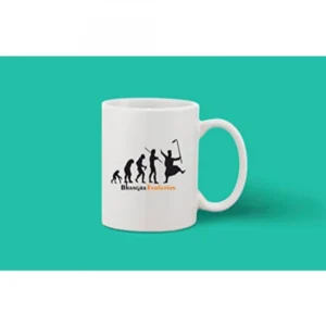 Printed Ceramic Coffee Mug - 1 Pieces, White, 11oz - Image 2