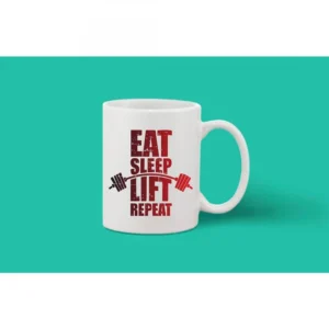 Printed Ceramic Coffee Mug - 1 Pieces, White, 11oz - Image 2