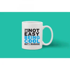 Printed Ceramic Coffee Mug - 1 Pieces, White, 11oz - Image 2