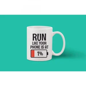Printed Ceramic Coffee Mug - 1 Pieces, White, 11oz - Image 2