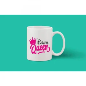 Printed Ceramic Coffee Mug - 1 Pieces, White, 11oz - Image 2
