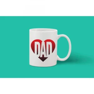 Printed Ceramic Coffee Mug - 1 Pieces, White, 11oz - Image 2