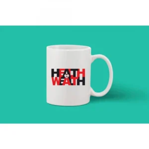 Printed Ceramic Coffee Mug - 1 Pieces, White, 11oz - Image 2