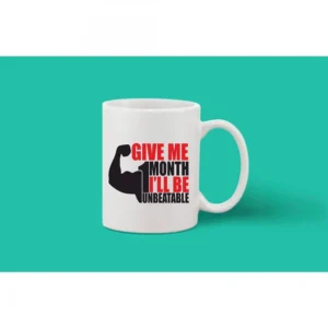 Printed Ceramic Coffee Mug - 1 Pieces, White, 11oz - Image 2
