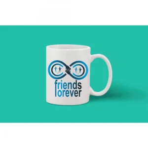 Printed Ceramic Coffee Mug - 1 Pieces, White, 11oz - Image 2