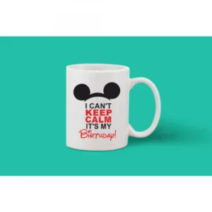 Printed Ceramic Coffee Mug - 1 Pieces, White, 11oz - Image 2