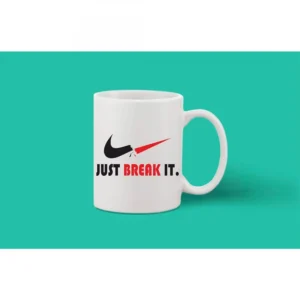 Printed Ceramic Coffee Mug - 1 Pieces, White, 11oz - Image 2
