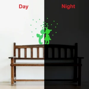 Green Galaxy Of Stars Radium Wall Sticker - Image 3