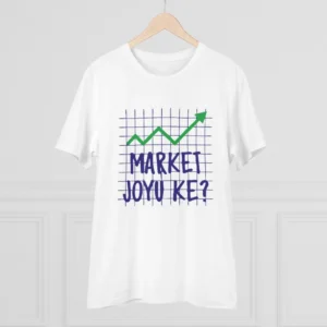 Men's PC Cotton Market Joyu Che Printed T Shirt (Color: White, Thread Count: 180GSM) - Image 3