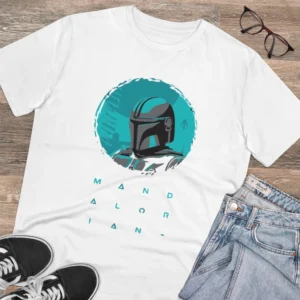 Men's PC Cotton Star Wars Printed T Shirt (Color: White, Thread Count: 180GSM) - Image 4