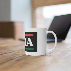 Ceramic India Printed Coffee Mug (Color: White, Capacity:330ml) - Image 2