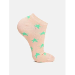 4 Pairs Women's Casual Cotton Blended Printed Ankle length Socks (Assorted) - Image 4