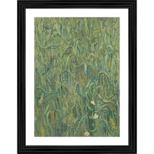 Ears of Wheat 1890 Painting With Wood Photo Frame (Multicolor) - Image 2