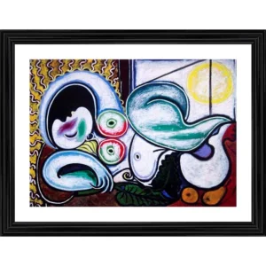 Reclining Nude 1932 Painting With Wood Photo Frame (Multicolor) - Image 2