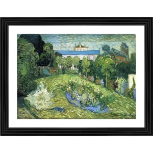 Daubigny’s Garden 2 1890 Painting With Wood Photo Frame (Multicolor) - Image 2