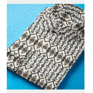Men's Cotton Blended Printed Full Sleeve Shirt (Multicolor) - Image 3