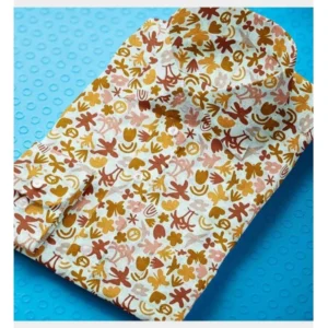 Men's Cotton Blended Printed Full Sleeve Shirt (Multicolor) - Image 3