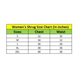 Women's Denim Solid 3-4th Sleeves Shrug (Blue) - Image 5