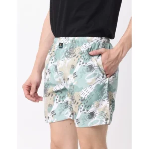 Pack_of_2 Men's Polycotton Printed Boxer Shorts (Multicolor) - Image 4
