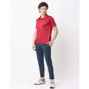 Pack of 2 Men's Casual Cotton Blend Solid Short Sleeve Tshirts (Multicolor) - Image 4