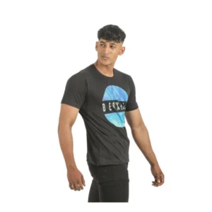 Pack of 2 Men's Casual Cotton Printed Short Sleeve Tshirts (Multicolor) - Image 6
