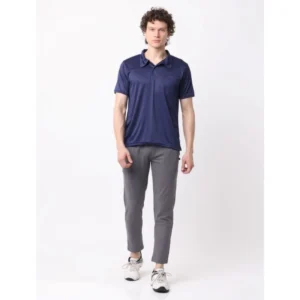 Pack of 2 Men's Casual Cotton Blend Solid Short Sleeve Tshirts (Multicolor) - Image 5