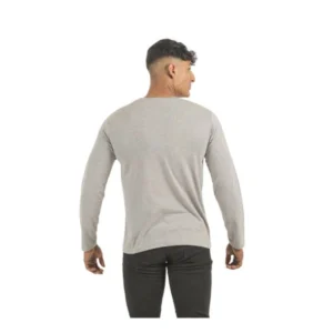 Pack of 2 Men's Casual Cotton Solid Full Sleeve Tshirts (Multicolor) - Image 3