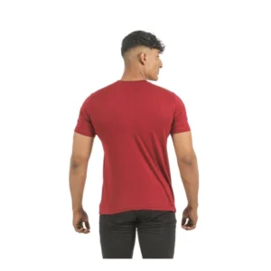 Pack of 2 Men's Casual Cotton Printed Short Sleeve Tshirts (Multicolor) - Image 5