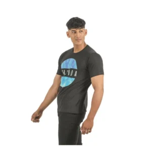 Pack of 2 Men's Casual Cotton Printed Short Sleeve Tshirts (Multicolor) - Image 5