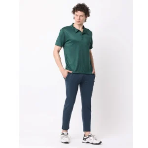 Pack of 2 Men's Casual Cotton Blend Solid Short Sleeve Tshirts (Multicolor) - Image 3